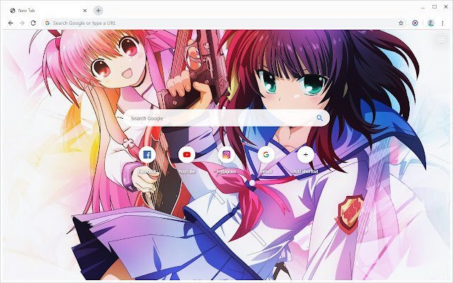 Angel Beats! Wallpapers New Tab