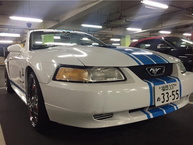 マスタング コンバーチブルのアメ車・マスタング・CHALLENGER・博多・梅雨明け間近に関するカスタム事例の投稿画像5枚目
