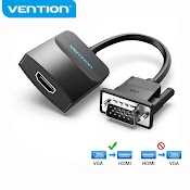 Cáp Chuyển Đổi Vention Đổi Đầu Cắm Vga Sang Lỗ Cắm Hdmi 1080P Chuyên Dụng