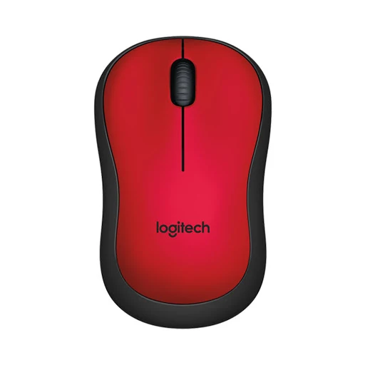 Chuột máy tính Logitech M221 không dây (Đỏ)-1