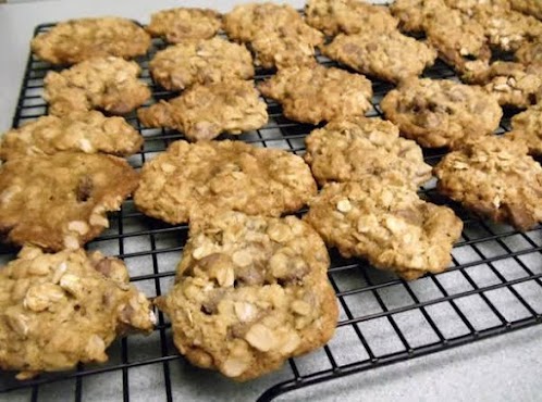 Oatmeal Double Chocolate Chip Cookies