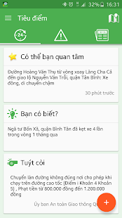 Notis cảnh báo giao thông Screenshots 0
