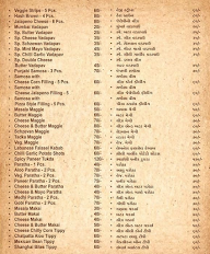 Chai Dosti menu 2