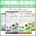 Gạo Lứt Đen Dẻo Điện Biên Hữu Cơ, Gạo Lức Nâu Dẻo Orgafood 1Kg Eat Clean Healthy Giảm Cân Cho Người Ăn Kiêng