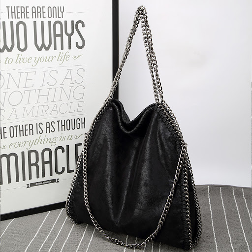 Title 5, Foldable chain shoulder bag Stylish, compact, a...
