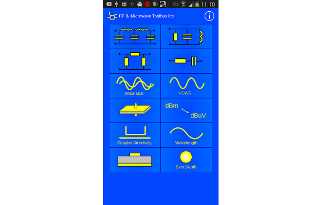 RF ＆ Microwave Toolbox lite chrome extension