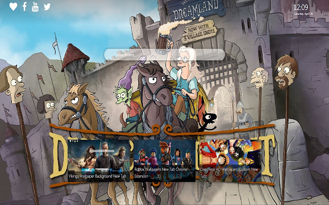 Disenchantment Wallpaper New Tab Background