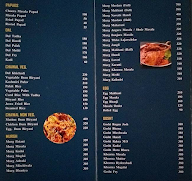 Hotel Peacock menu 7