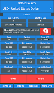 QTUM Coin - Cryptocurrency LIVE - náhled