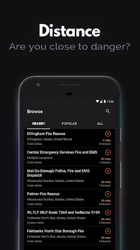 Screenshot Police Scanner - Live Radio