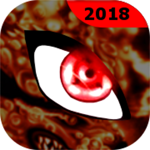 Sharingan Eye Anime Photo Sticker Art Design Applications