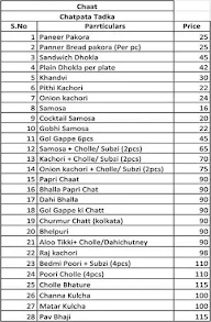 Prashadam Sweets & Restaurant menu 4