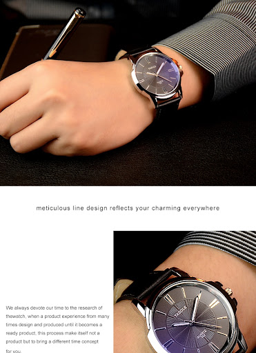 Title 11, New Mens Business Waterproof Luminous Quartz W...