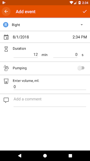 Breastfeeding Newborn tracker, pump and baby diary