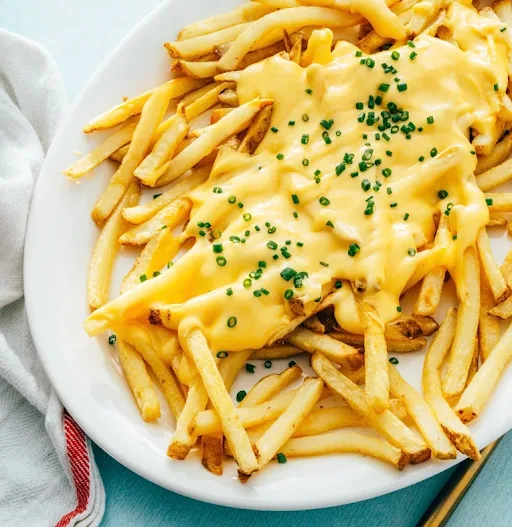 Cheesy French Fries From Mum's Kitchen."
