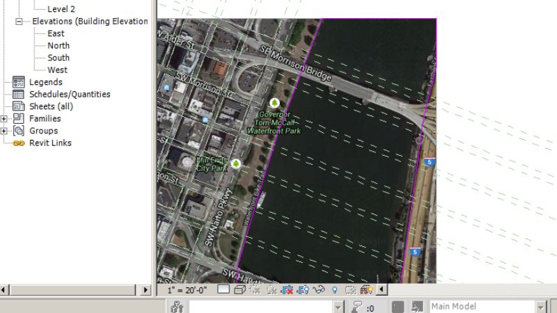 Existing and Proposed Conditions for site plan