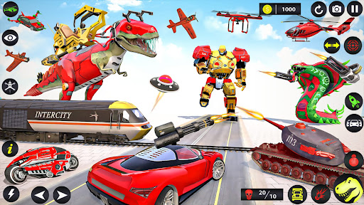 Screenshot Flying Dino Robot Transform