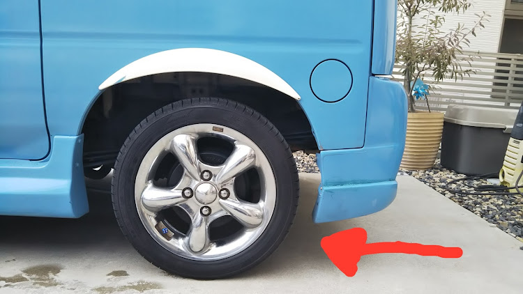 アクティバンのDIY・エアロ加工・ビンセット・駐車場チューンに関するカスタム事例の投稿画像2枚目