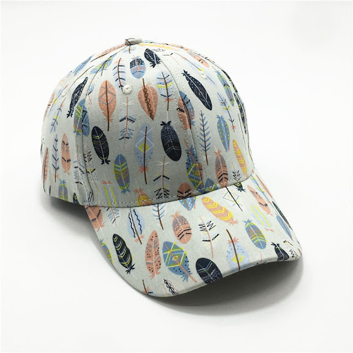 Title 2, Womens Fashion Leaf Print Baseball Cap. Stylis...