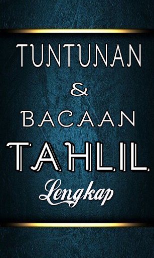 Bacaan tahlil