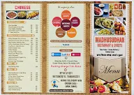 Madhusudhan Restaurant And Sweets menu 4