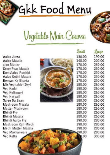 Khana Rozana menu 