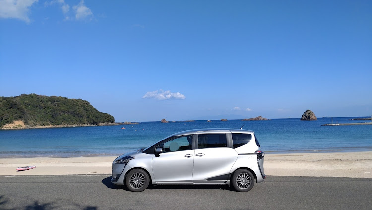 シエンタの海と愛車に関するカスタム事例の投稿画像1枚目