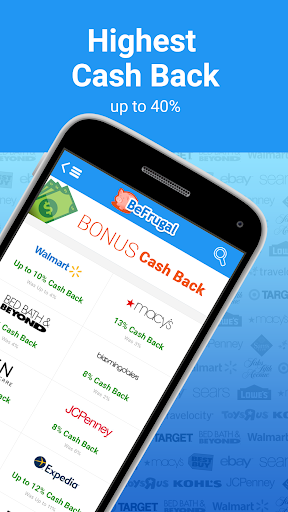 Screenshot BeFrugal Cash Back & Coupons