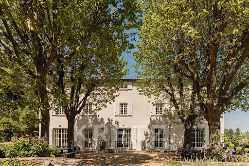 White house facade with shutters in this luxury house for sale in Sainte-Foy-lès-Lyon ($3,591,583 - 450 m²)