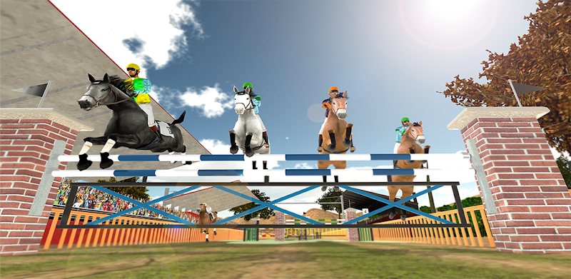 Real Horse Racing & Jumping Simulator 2018 Pro