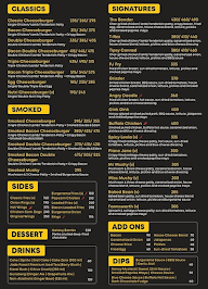 Burgerama menu 2