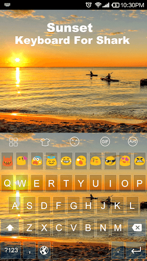 Sunset -Love Emoji Keyboard