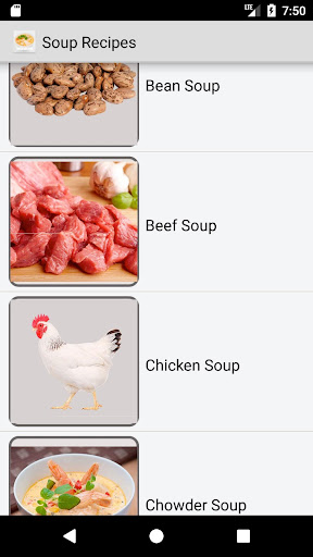 All Soup Recipes - Slow cooker soup, chicken soup - v1.4.5
