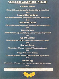 London Lounge menu 4