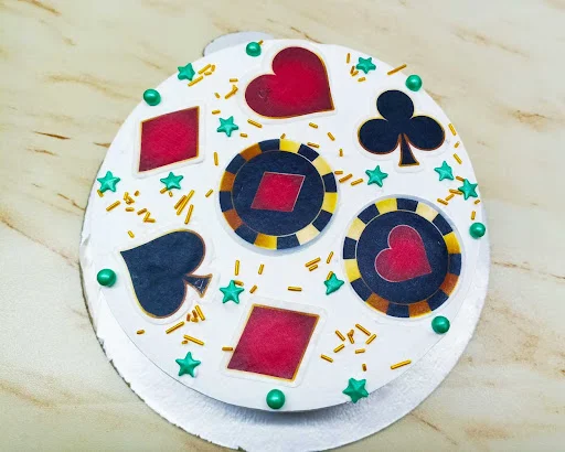 Poker Cake