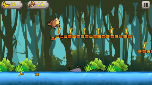 Screenshot Banana King Kong: Jungle Run