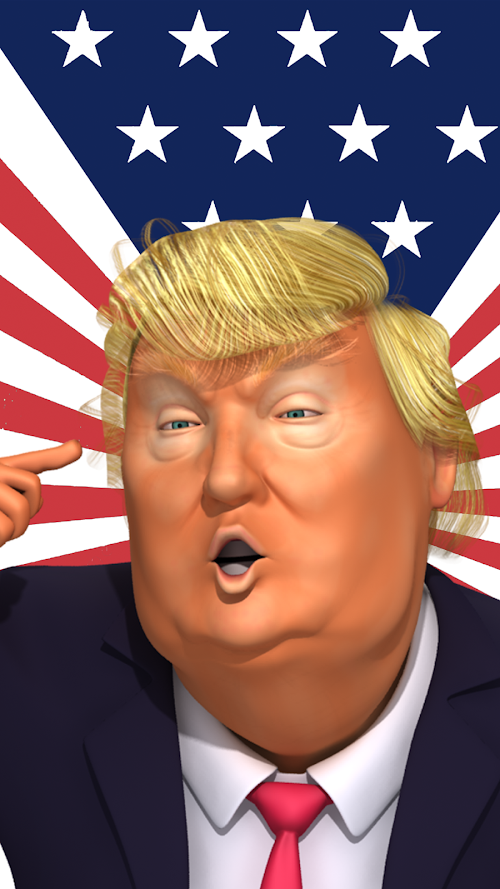 Android application Grumpy Trump screenshort