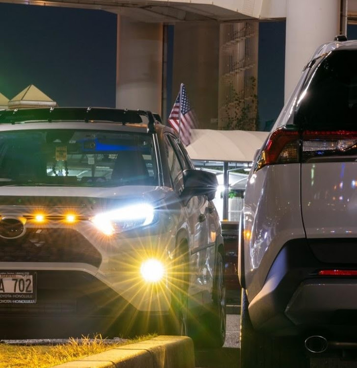 RAV4のBAYSIDE PICNIC×sidemarkerTime・BAYSIDE markerTime😎👍・USDM   HDM   JDM・大黒パーキング・マス マスオさんの神写真📷に関するカスタム事例の投稿画像1枚目