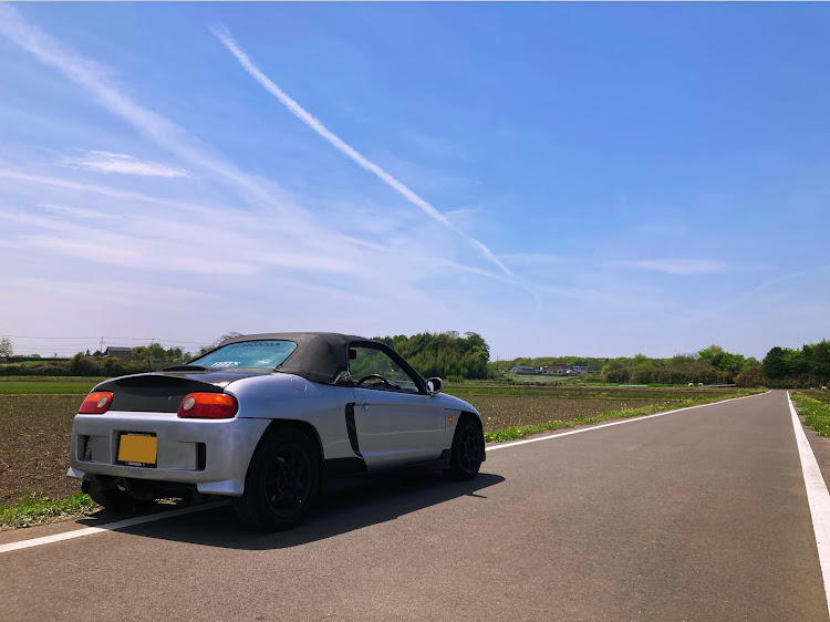 ビートの田舎の風景・オープンカーのある生活・田んぼ・オープンカーはいいぞ〜に関するカスタム事例の投稿画像2枚目