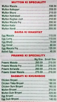 Hotel Jyoti menu 3