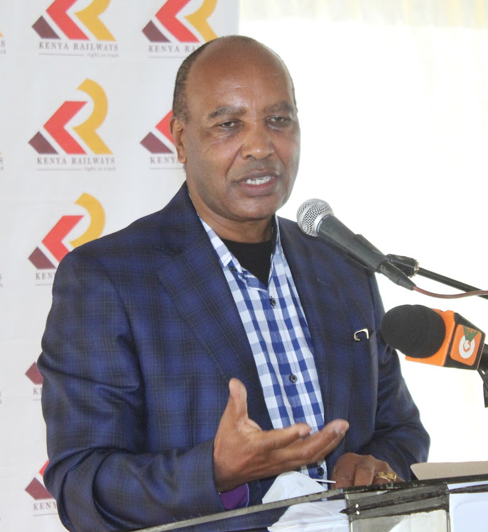 Nyandarua Governor Francis Kimemia in Nyeri on Friday, July 3, 2020