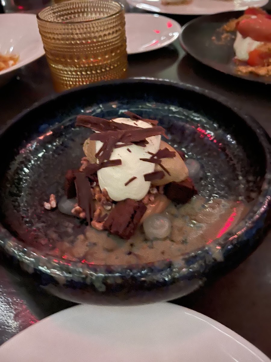 Chocolate coffee dessert GF