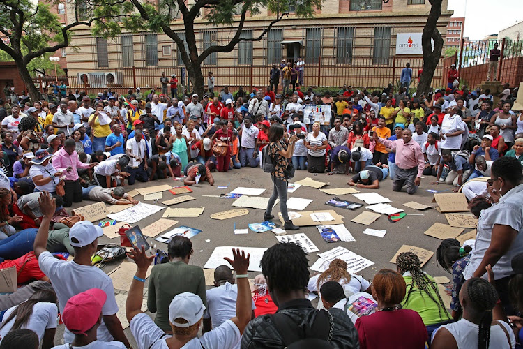 Followers of Shepherd Bushiri came out in their numbers to support him as he appeared in the Pretoria Specialised Commercial Crimes Court with his wife on February 4 2019. Bushiri has hired Oscar Pistorius advocate Barry Roux to represent him and his wife Mary.