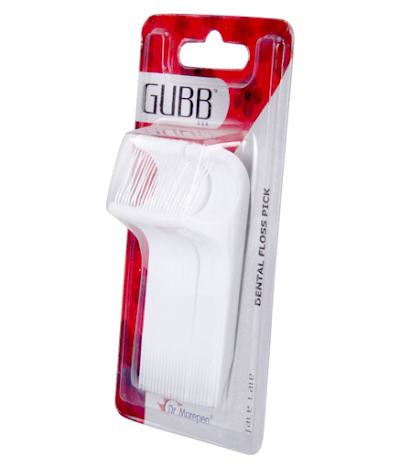 GUBB 50m Mint Waxed Dental Floss 1s