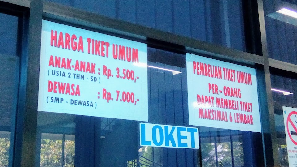 Loket tiket planetarium jakarta