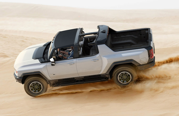 A silent terrain-masher – that’s the new Hummer EV.