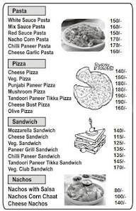 Down Town Cafe menu 1