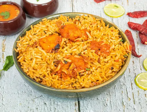 Chicken 65 Brown Rice Biryani (650 Grams Serves)