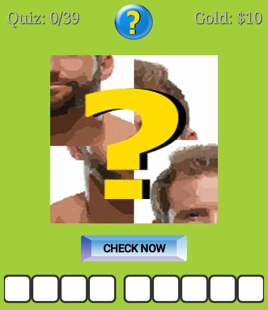Guess The Wrestlers Quiz Screen 1