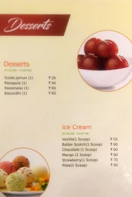 Namma Veedu Vasanta Bhavan menu 2